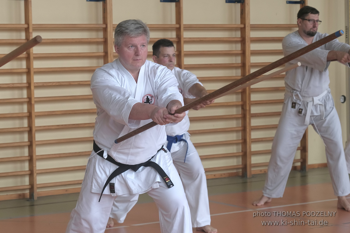 Ryûkyû Kobudô Lehrgang mit Thomas Podzelny 6.Dan in Krakau/Polen 12.-14.9.2025 