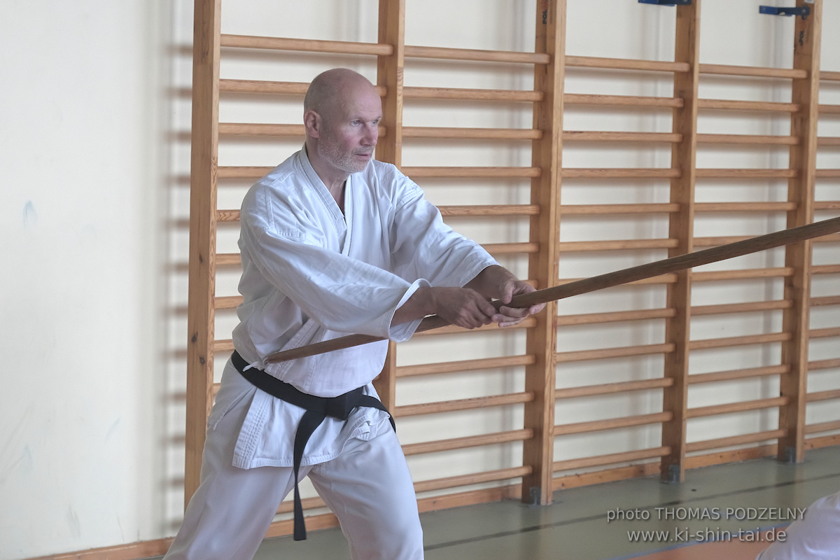 Ryûkyû Kobudô Lehrgang mit Thomas Podzelny 6.Dan in Krakau/Polen 12.-14.9.2025 
