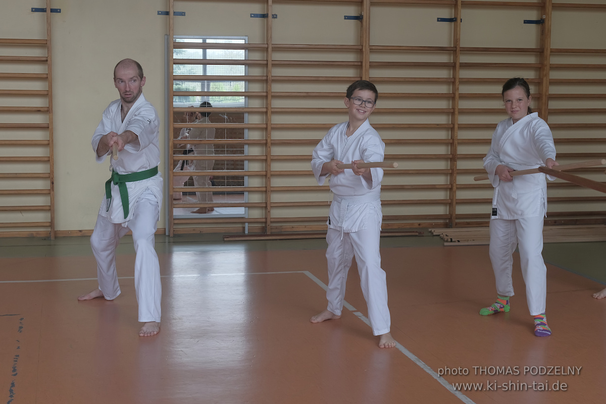 Ryûkyû Kobudô Lehrgang mit Thomas Podzelny 6.Dan in Krakau/Polen 12.-14.9.2025 