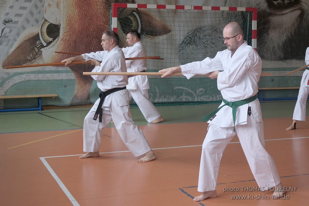 Ryûkyû Kobudô Lehrgang mit Thomas Podzelny 6.Dan in Krakau/Polen 12.-14.9.2025 