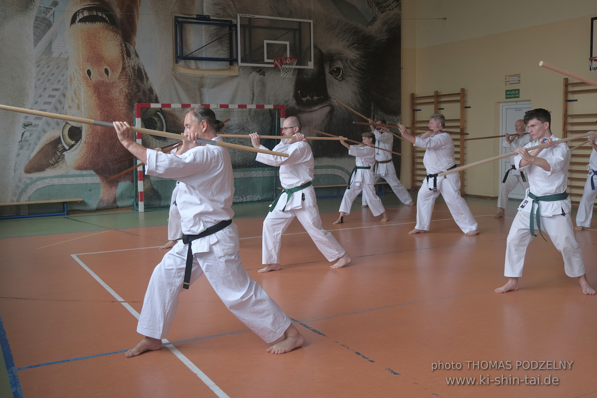 Ryûkyû Kobudô Lehrgang mit Thomas Podzelny 6.Dan in Krakau/Polen 12.-14.9.2025 