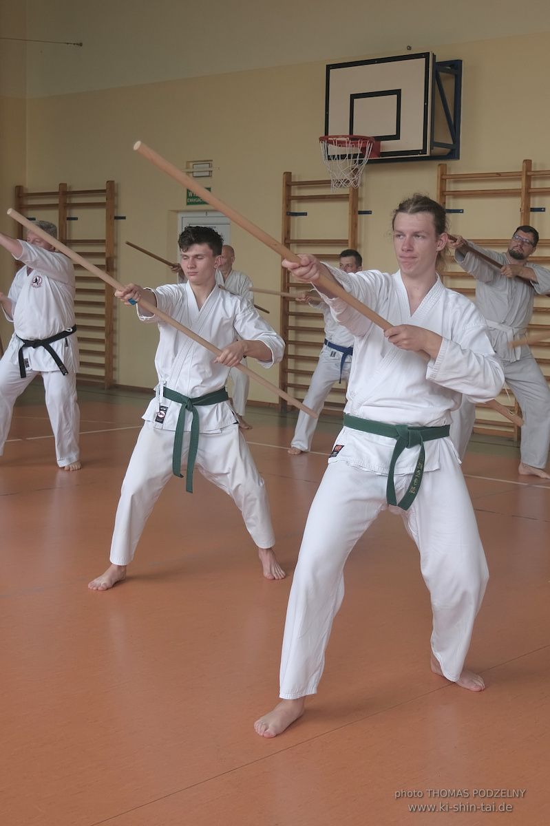 Ryûkyû Kobudô Lehrgang mit Thomas Podzelny 6.Dan in Krakau/Polen 12.-14.9.2025 