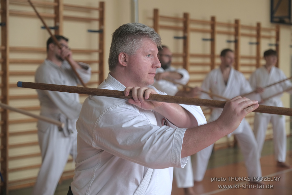 Ryûkyû Kobudô Lehrgang mit Thomas Podzelny 6.Dan in Krakau/Polen 12.-14.9.2025 