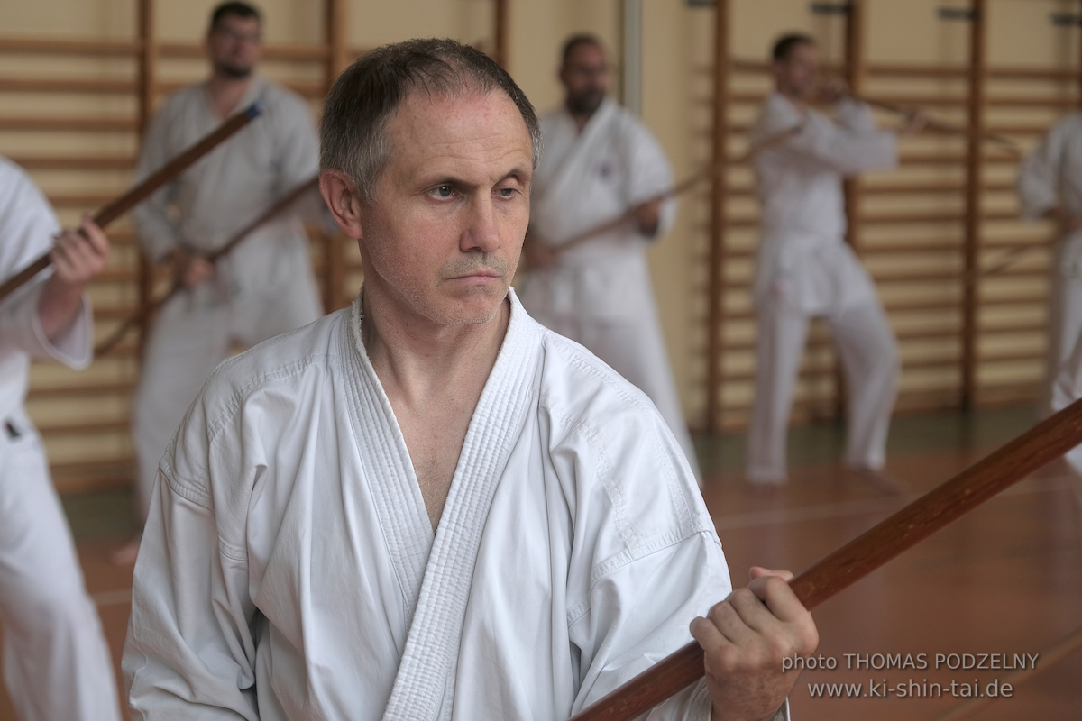 Ryûkyû Kobudô Lehrgang mit Thomas Podzelny 6.Dan in Krakau/Polen 12.-14.9.2025 