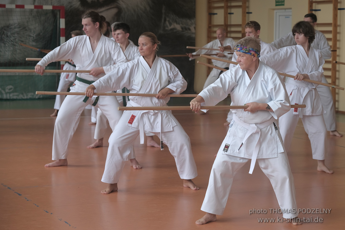 Ryûkyû Kobudô Lehrgang mit Thomas Podzelny 6.Dan in Krakau/Polen 12.-14.9.2025 