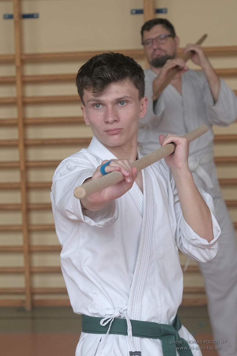 Ryûkyû Kobudô Lehrgang mit Thomas Podzelny 6.Dan in Krakau/Polen 12.-14.9.2025 