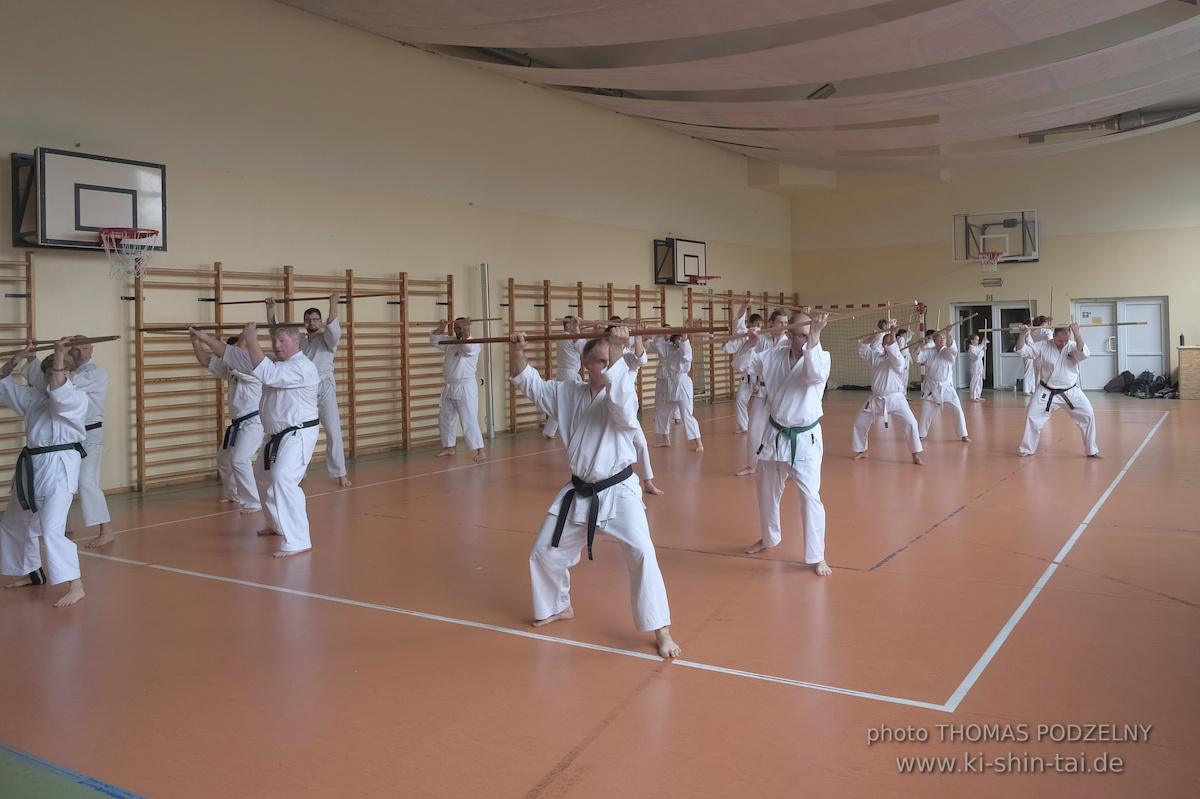 Ryûkyû Kobudô Lehrgang mit Thomas Podzelny 6.Dan in Krakau/Polen 12.-14.9.2025 