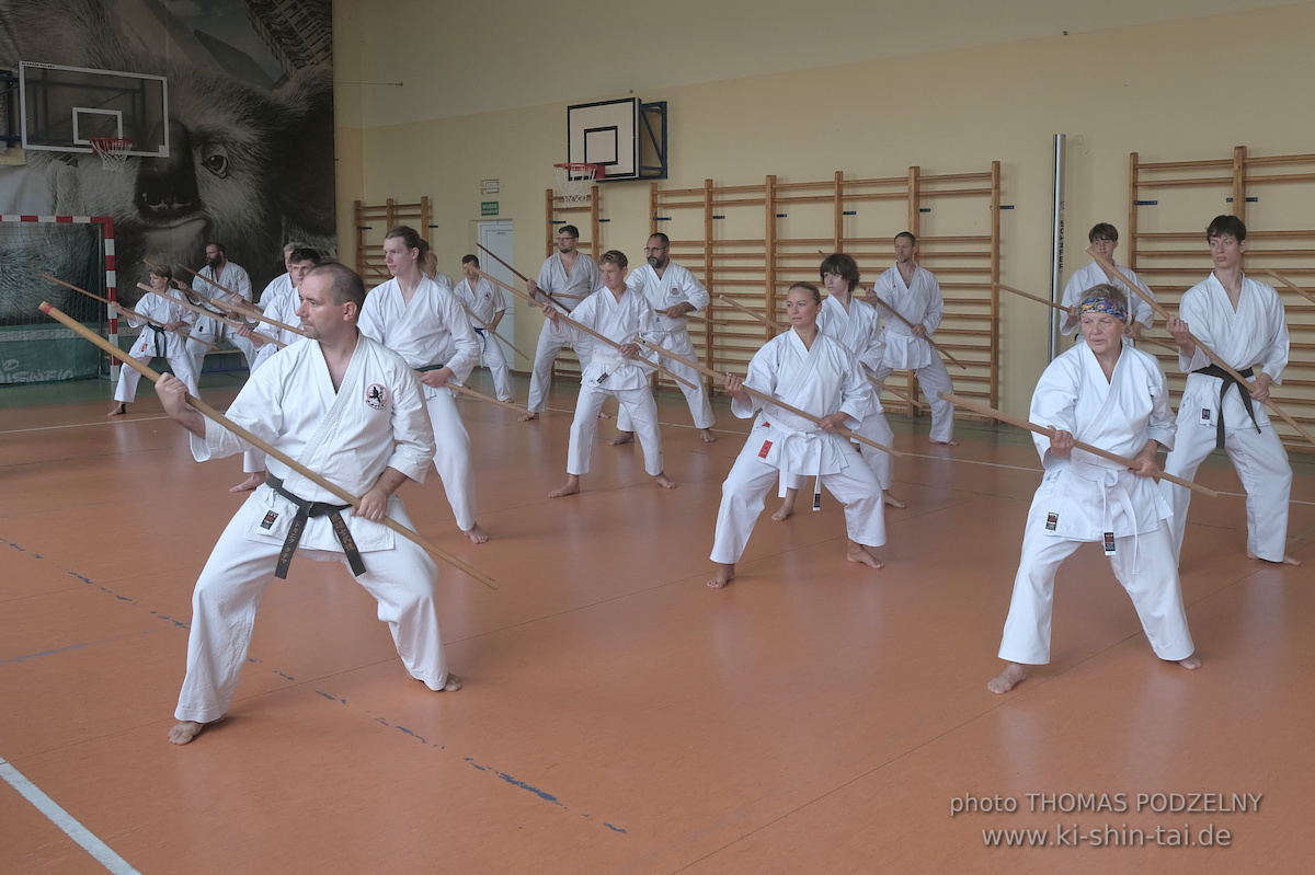 Ryûkyû Kobudô Lehrgang mit Thomas Podzelny 6.Dan in Krakau/Polen 12.-14.9.2025 