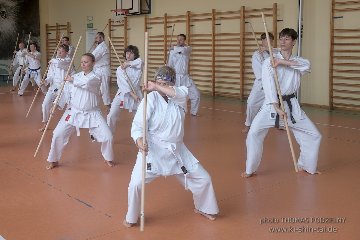 Ryûkyû Kobudô Lehrgang mit Thomas Podzelny 6.Dan in Krakau/Polen 12.-14.9.2025 