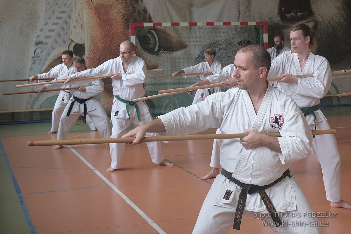 Ryûkyû Kobudô Lehrgang mit Thomas Podzelny 6.Dan in Krakau/Polen 12.-14.9.2025 