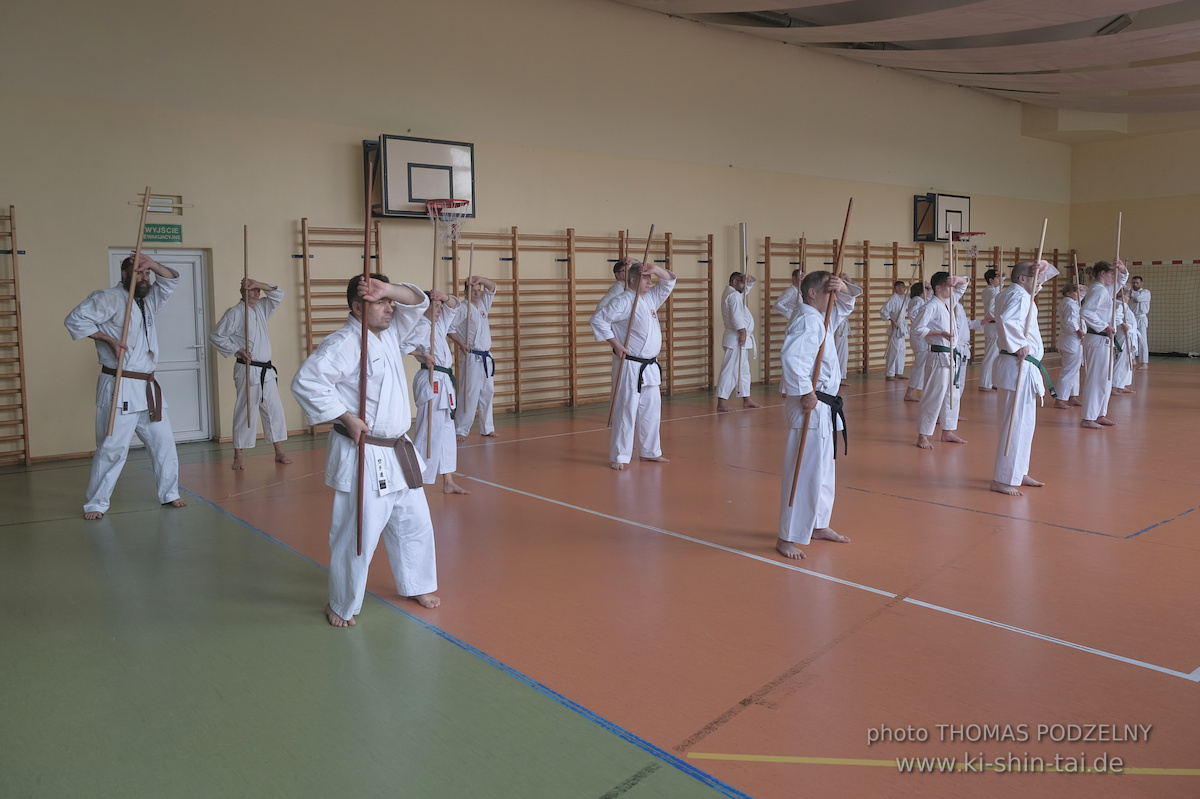 Ryûkyû Kobudô Lehrgang mit Thomas Podzelny 6.Dan in Krakau/Polen 12.-14.9.2025 