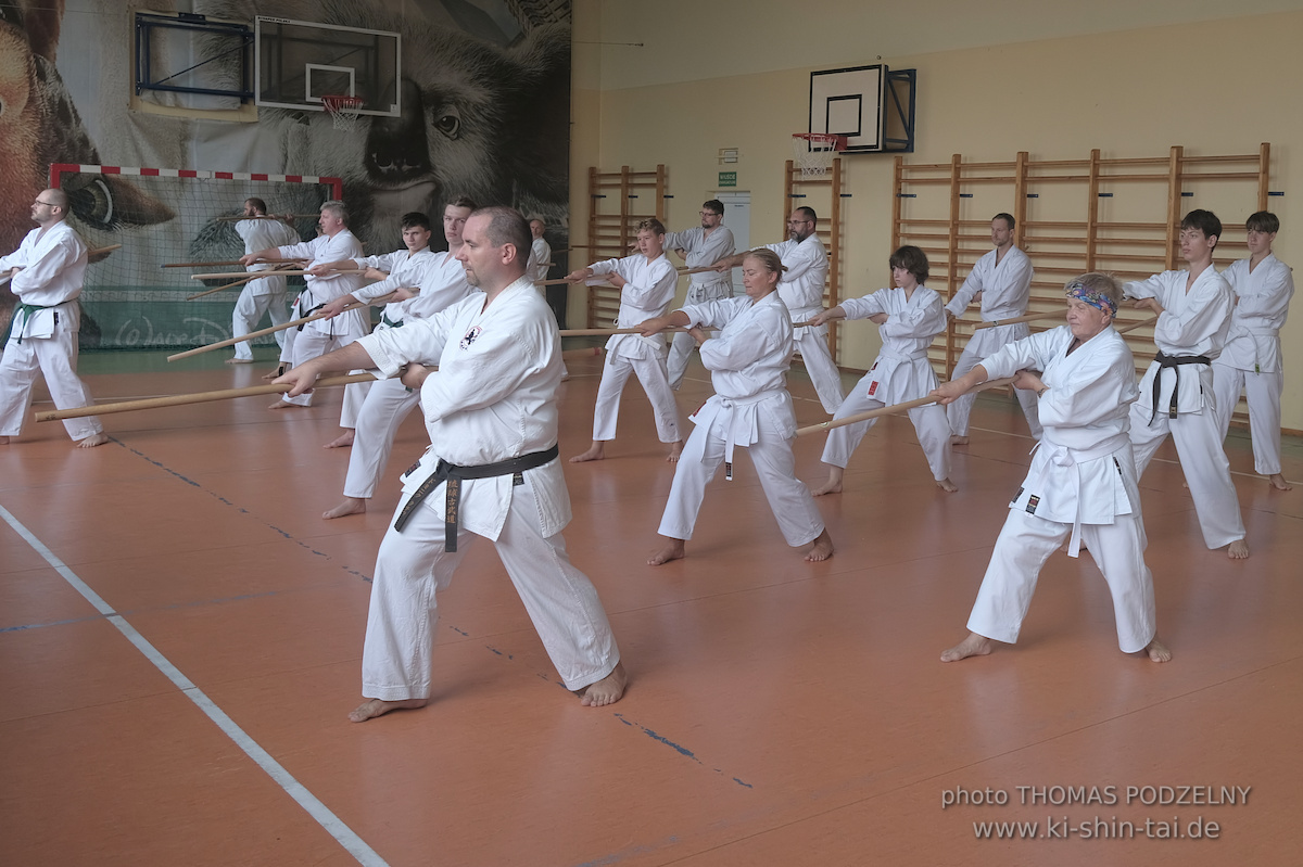Ryûkyû Kobudô Lehrgang mit Thomas Podzelny 6.Dan in Krakau/Polen 12.-14.9.2025 