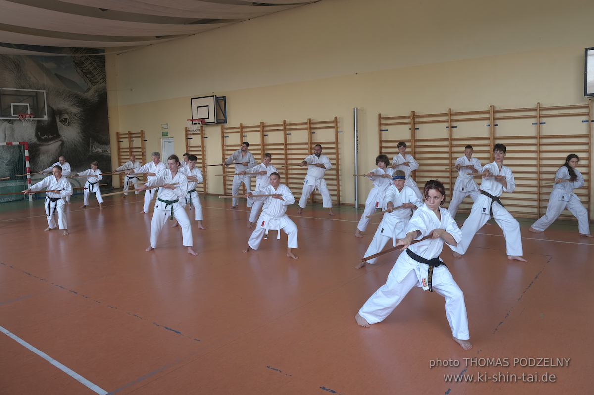 Ryûkyû Kobudô Lehrgang mit Thomas Podzelny 6.Dan in Krakau/Polen 12.-14.9.2025 