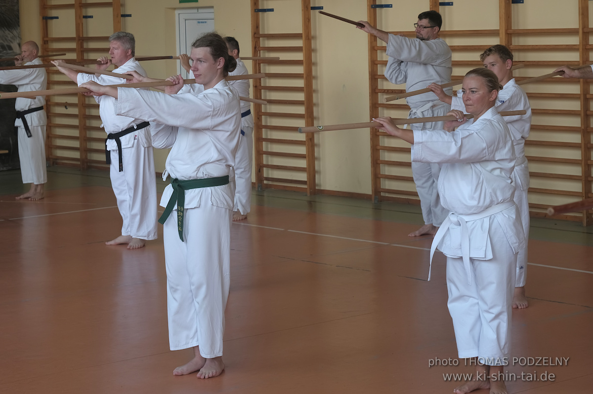Ryûkyû Kobudô Lehrgang mit Thomas Podzelny 6.Dan in Krakau/Polen 12.-14.9.2025 