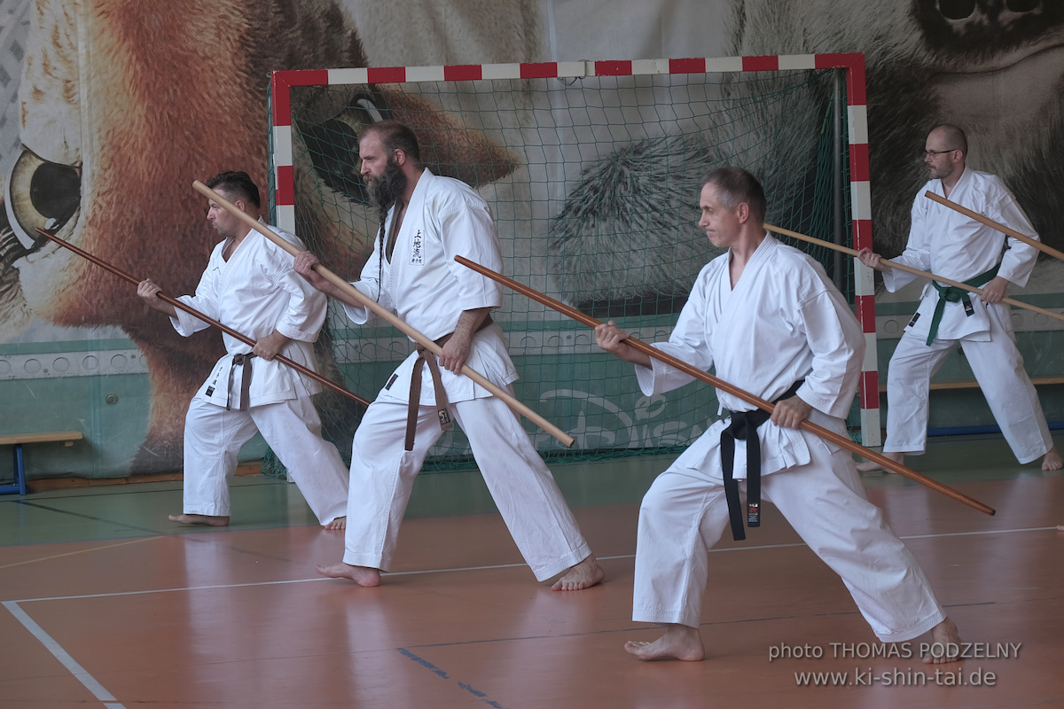 Ryûkyû Kobudô Lehrgang mit Thomas Podzelny 6.Dan in Krakau/Polen 12.-14.9.2025 