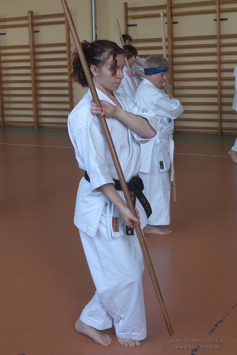 Ryûkyû Kobudô Lehrgang mit Thomas Podzelny 6.Dan in Krakau/Polen 12.-14.9.2025 