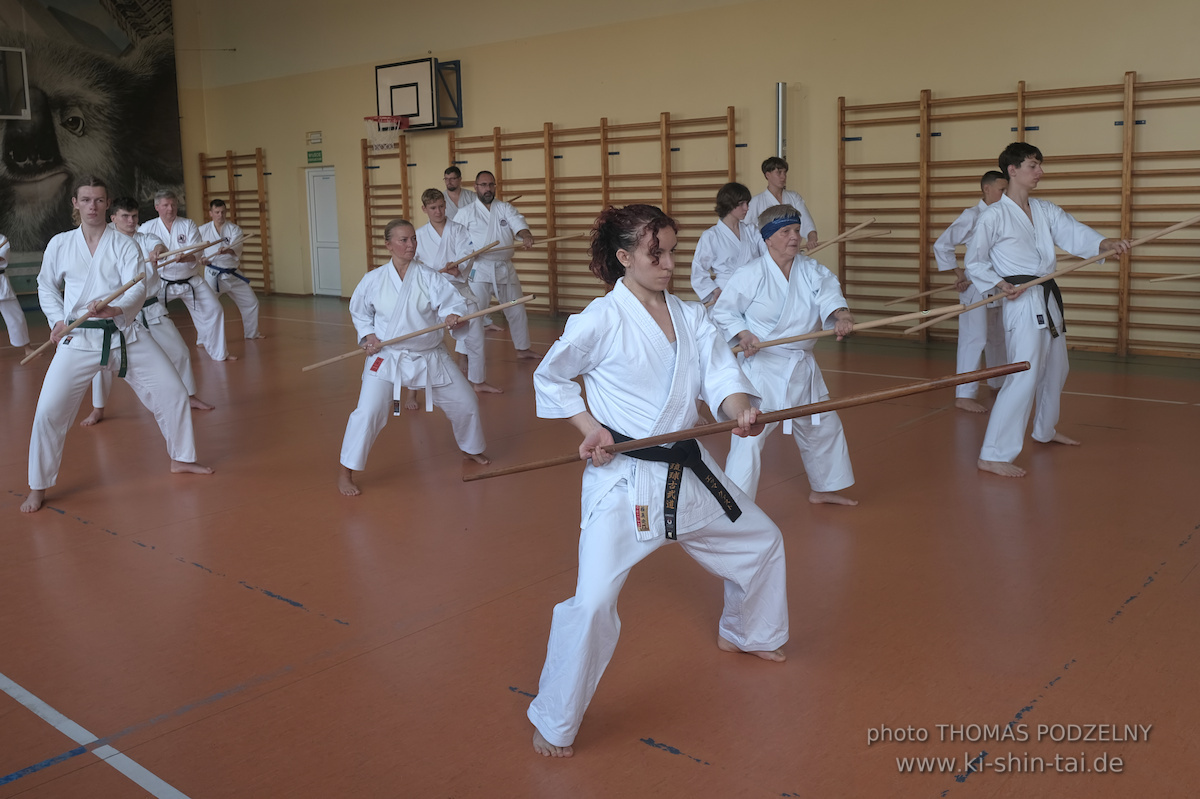 Ryûkyû Kobudô Lehrgang mit Thomas Podzelny 6.Dan in Krakau/Polen 12.-14.9.2025 