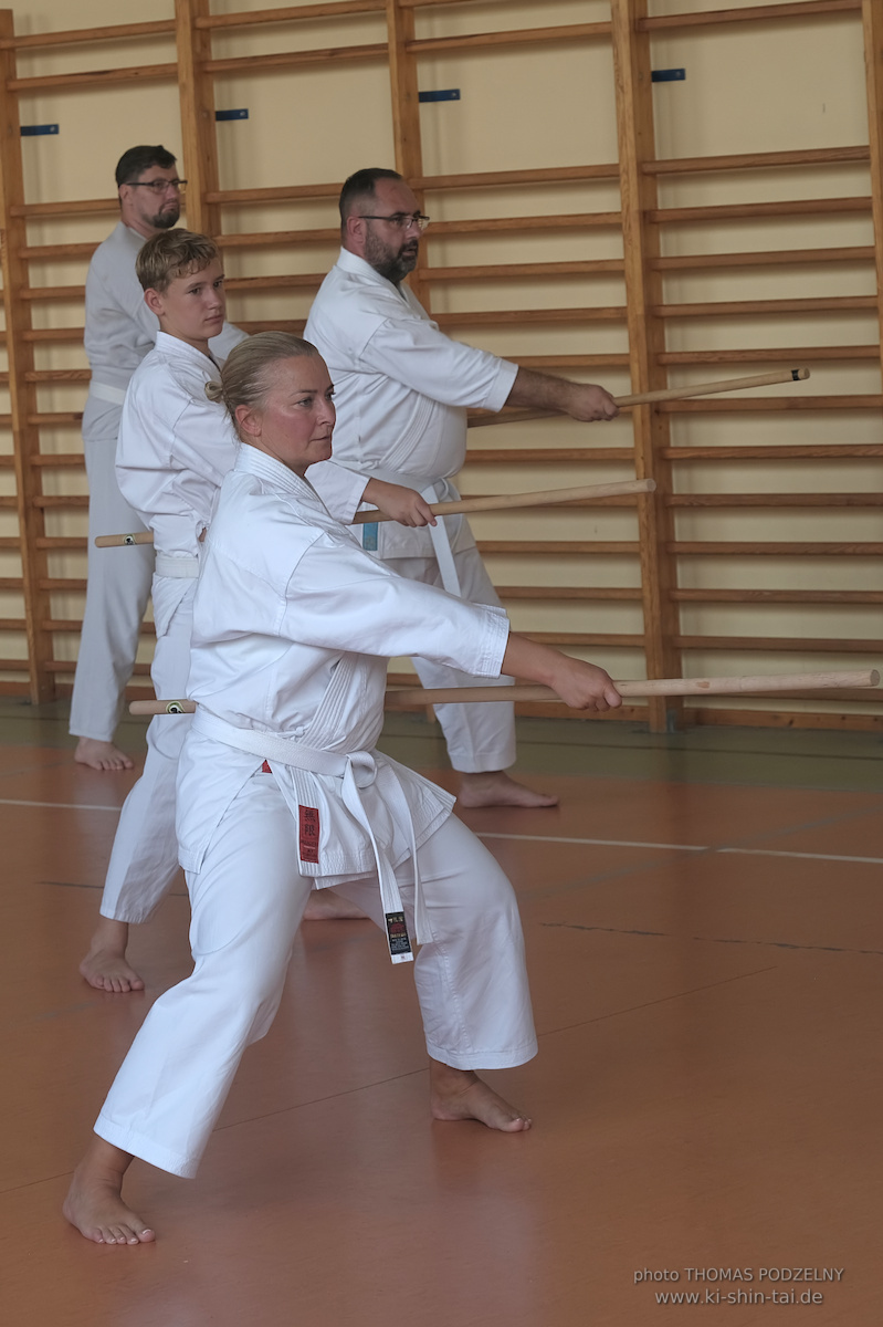 Ryûkyû Kobudô Lehrgang mit Thomas Podzelny 6.Dan in Krakau/Polen 12.-14.9.2025 