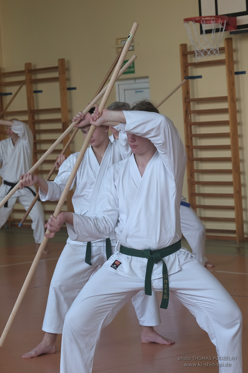 Ryûkyû Kobudô Lehrgang mit Thomas Podzelny 6.Dan in Krakau/Polen 12.-14.9.2025 