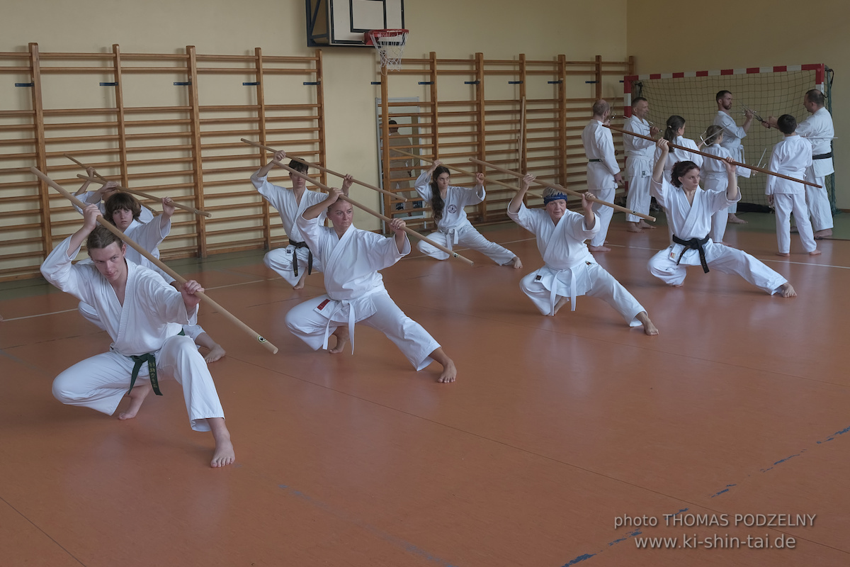 Ryûkyû Kobudô Lehrgang mit Thomas Podzelny 6.Dan in Krakau/Polen 12.-14.9.2025 