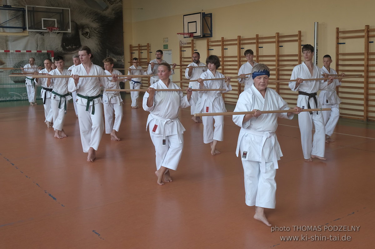 Ryûkyû Kobudô Lehrgang mit Thomas Podzelny 6.Dan in Krakau/Polen 12.-14.9.2025 