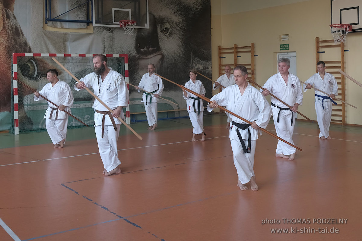 Ryûkyû Kobudô Lehrgang mit Thomas Podzelny 6.Dan in Krakau/Polen 12.-14.9.2025 