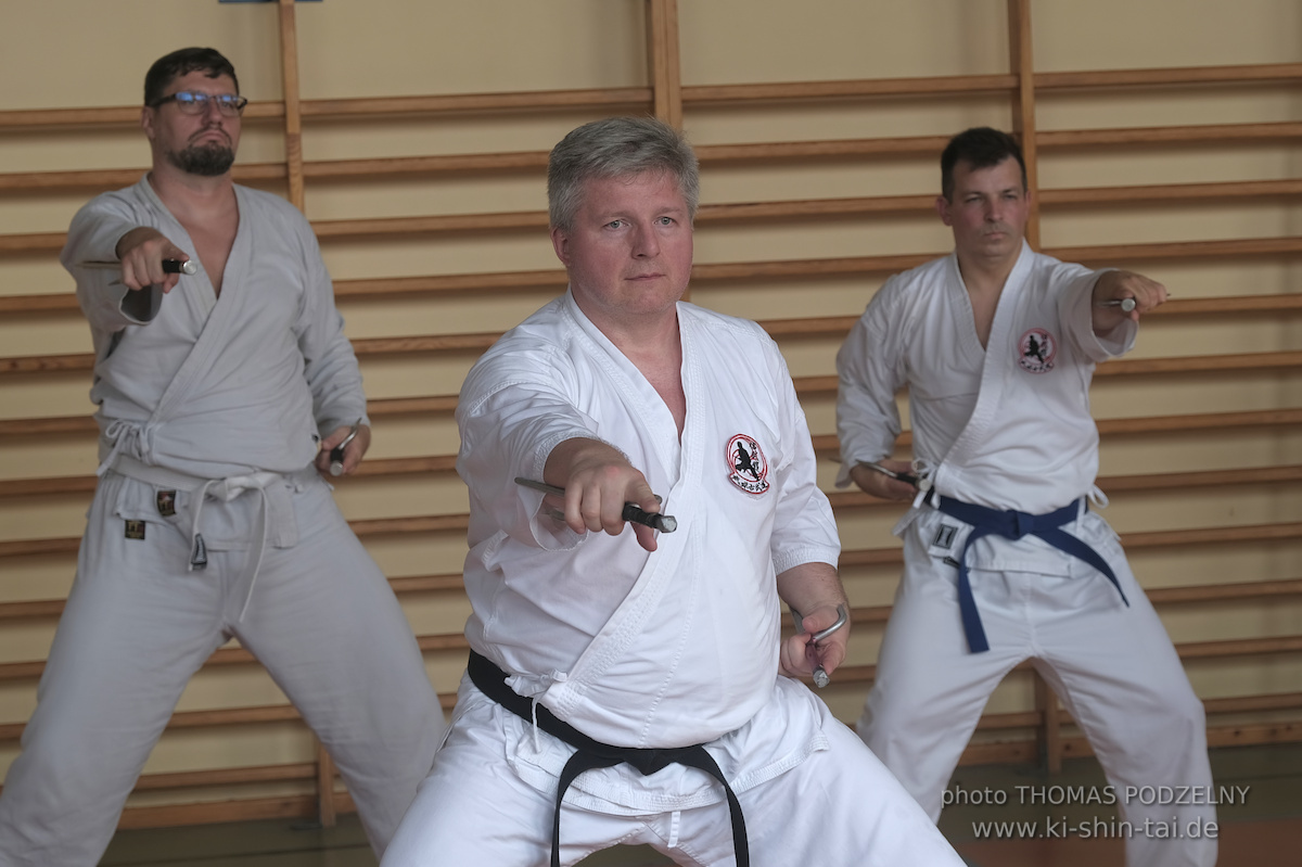 Ryûkyû Kobudô Lehrgang mit Thomas Podzelny 6.Dan in Krakau/Polen 12.-14.9.2025 