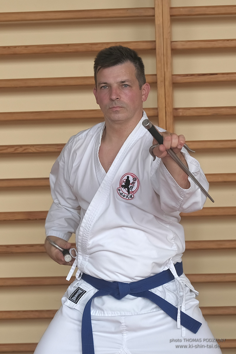 Ryûkyû Kobudô Lehrgang mit Thomas Podzelny 6.Dan in Krakau/Polen 12.-14.9.2025 