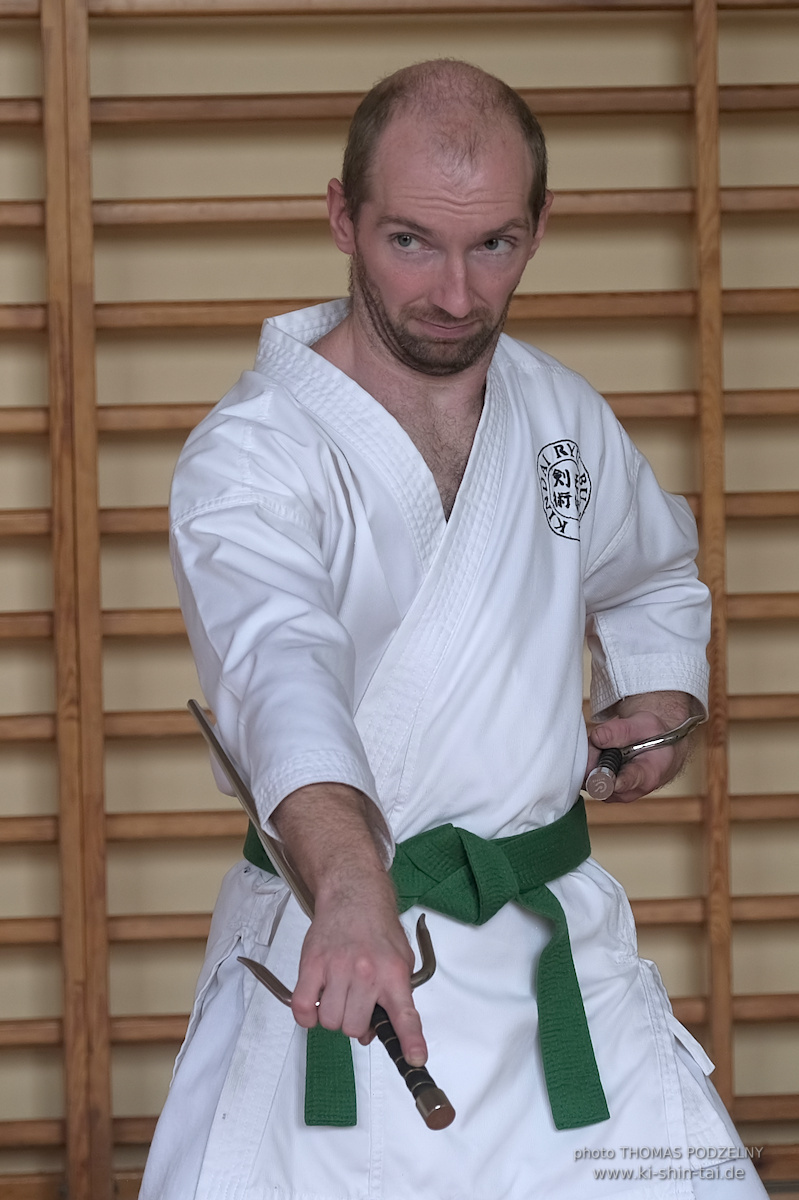 Ryûkyû Kobudô Lehrgang mit Thomas Podzelny 6.Dan in Krakau/Polen 12.-14.9.2025 