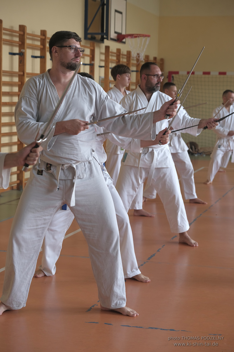 Ryûkyû Kobudô Lehrgang mit Thomas Podzelny 6.Dan in Krakau/Polen 12.-14.9.2025 