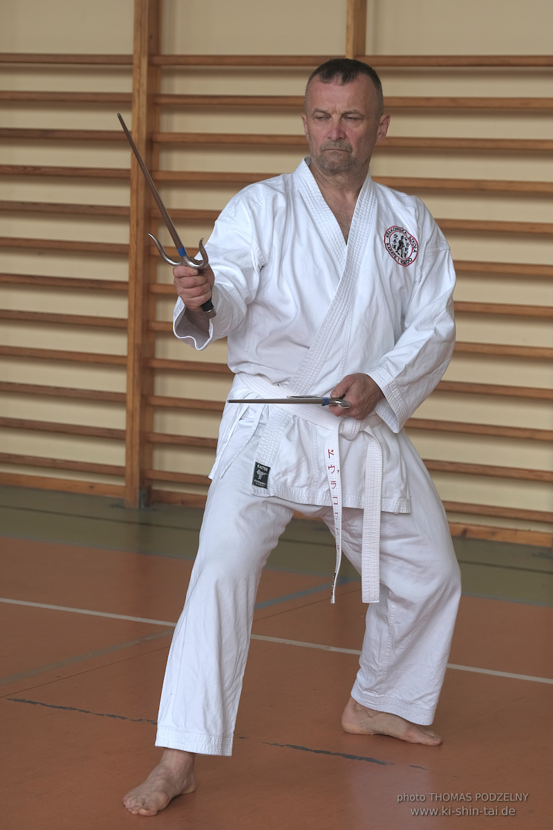 Ryûkyû Kobudô Lehrgang mit Thomas Podzelny 6.Dan in Krakau/Polen 12.-14.9.2025 