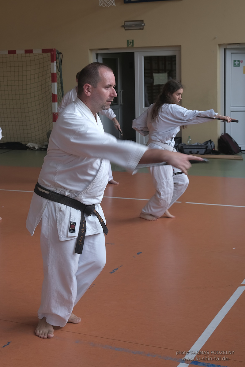 Ryûkyû Kobudô Lehrgang mit Thomas Podzelny 6.Dan in Krakau/Polen 12.-14.9.2025 