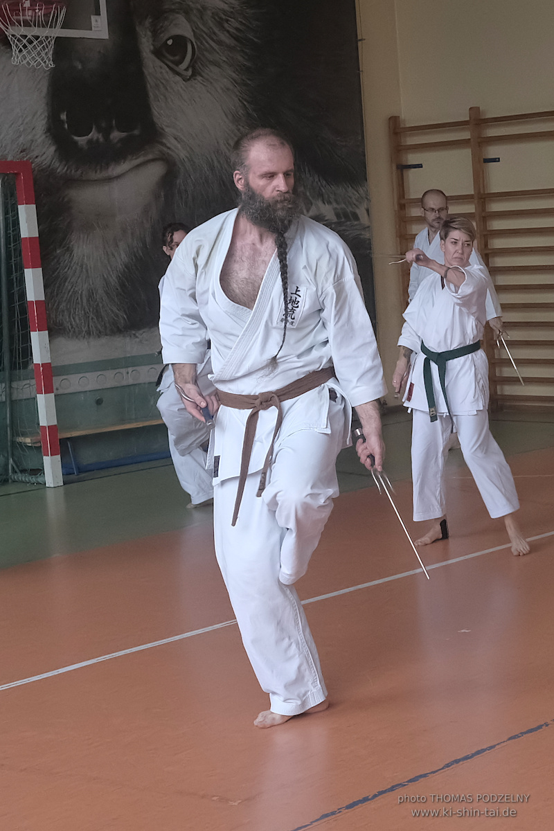 Ryûkyû Kobudô Lehrgang mit Thomas Podzelny 6.Dan in Krakau/Polen 12.-14.9.2025 