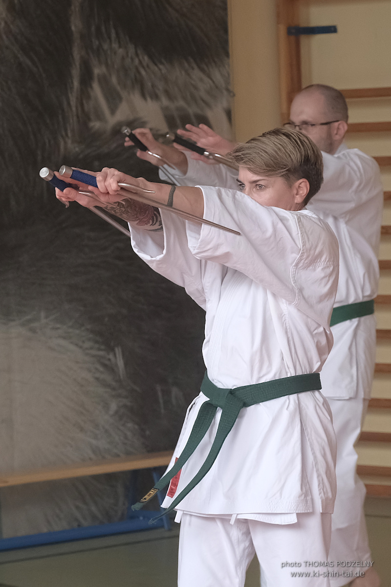 Ryûkyû Kobudô Lehrgang mit Thomas Podzelny 6.Dan in Krakau/Polen 12.-14.9.2025 