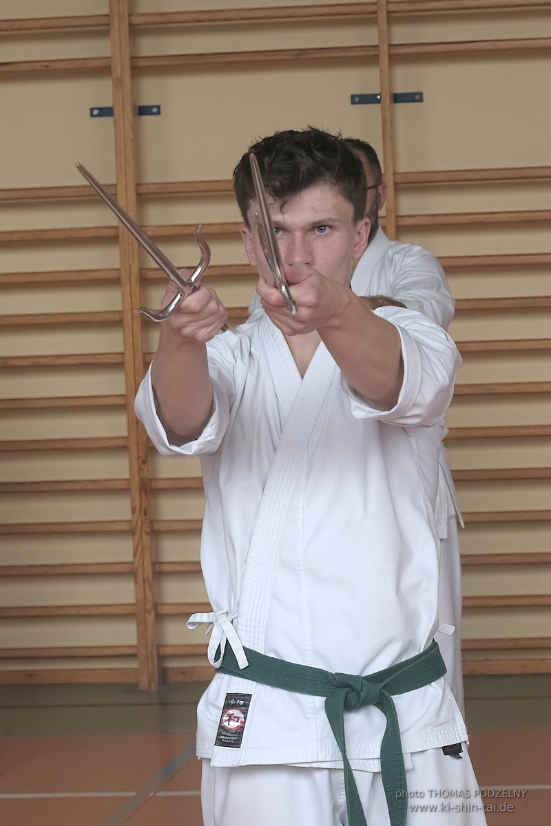 Ryûkyû Kobudô Lehrgang mit Thomas Podzelny 6.Dan in Krakau/Polen 12.-14.9.2025 