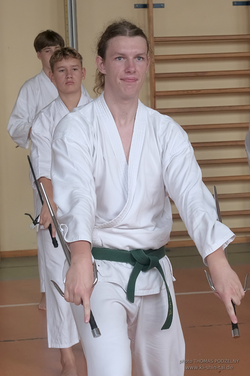 Ryûkyû Kobudô Lehrgang mit Thomas Podzelny 6.Dan in Krakau/Polen 12.-14.9.2025 
