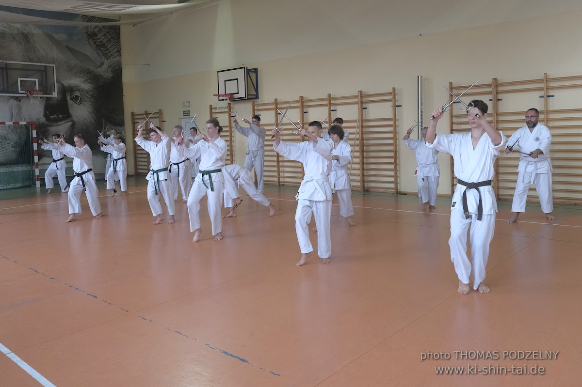 Ryûkyû Kobudô Lehrgang mit Thomas Podzelny 6.Dan in Krakau/Polen 12.-14.9.2025 