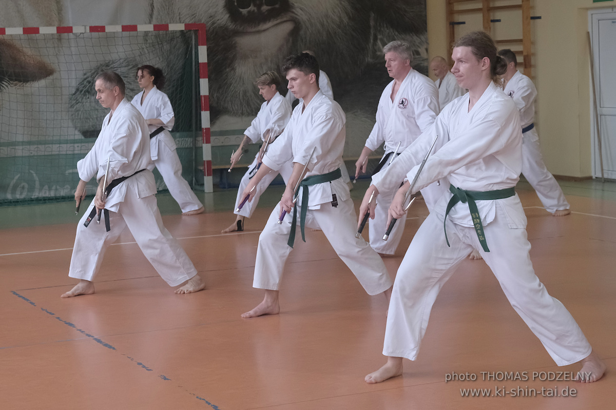 Ryûkyû Kobudô Lehrgang mit Thomas Podzelny 6.Dan in Krakau/Polen 12.-14.9.2025 