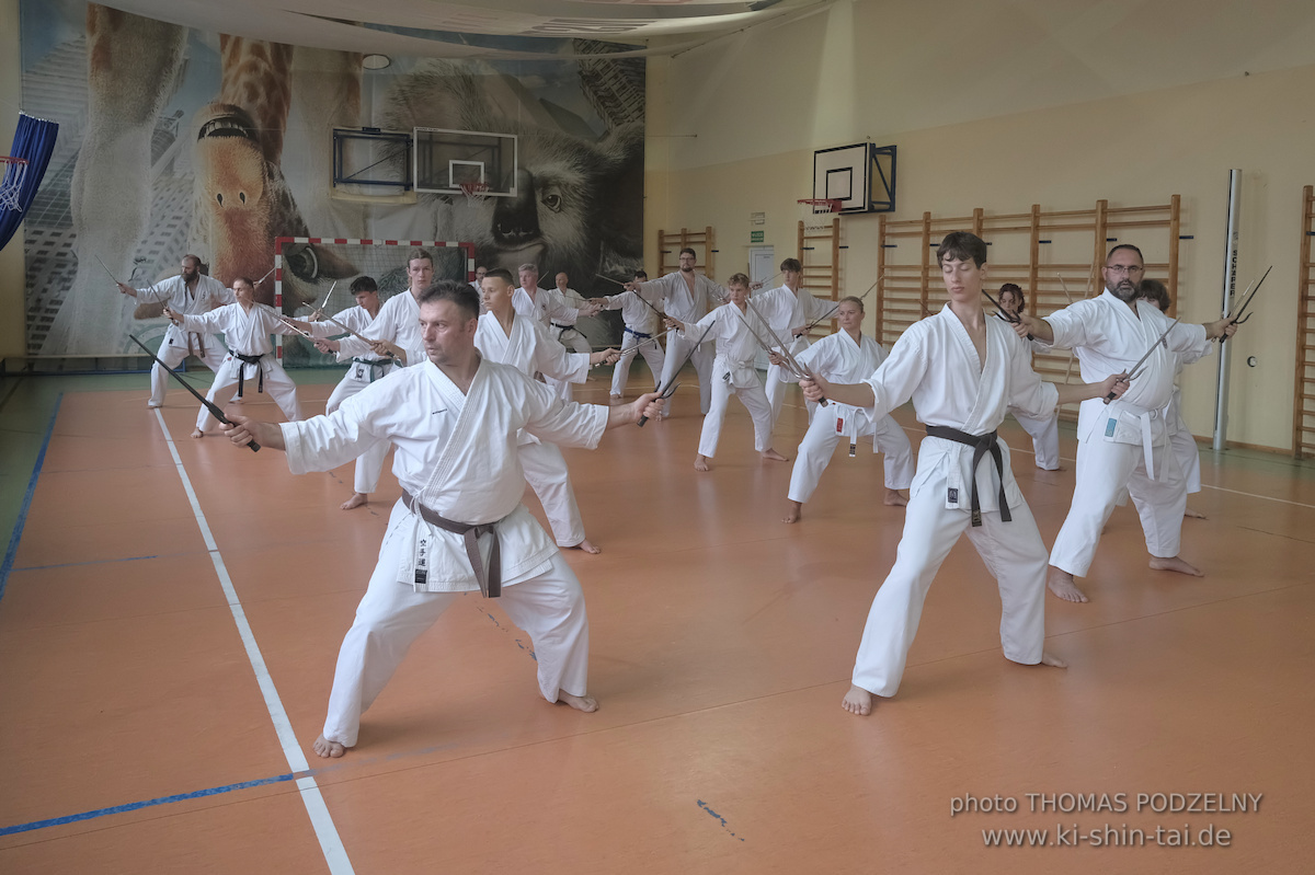 Ryûkyû Kobudô Lehrgang mit Thomas Podzelny 6.Dan in Krakau/Polen 12.-14.9.2025 