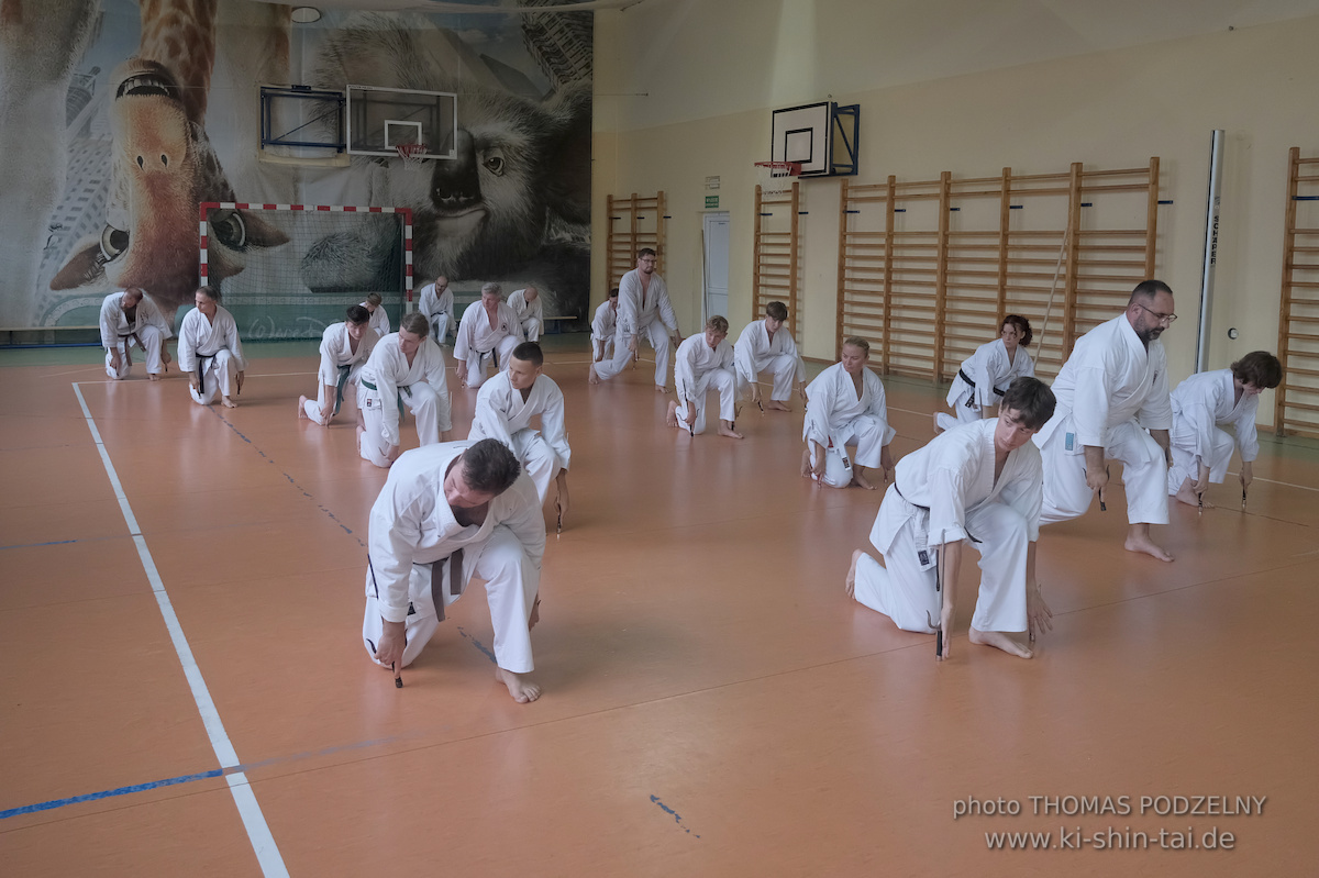 Ryûkyû Kobudô Lehrgang mit Thomas Podzelny 6.Dan in Krakau/Polen 12.-14.9.2025 