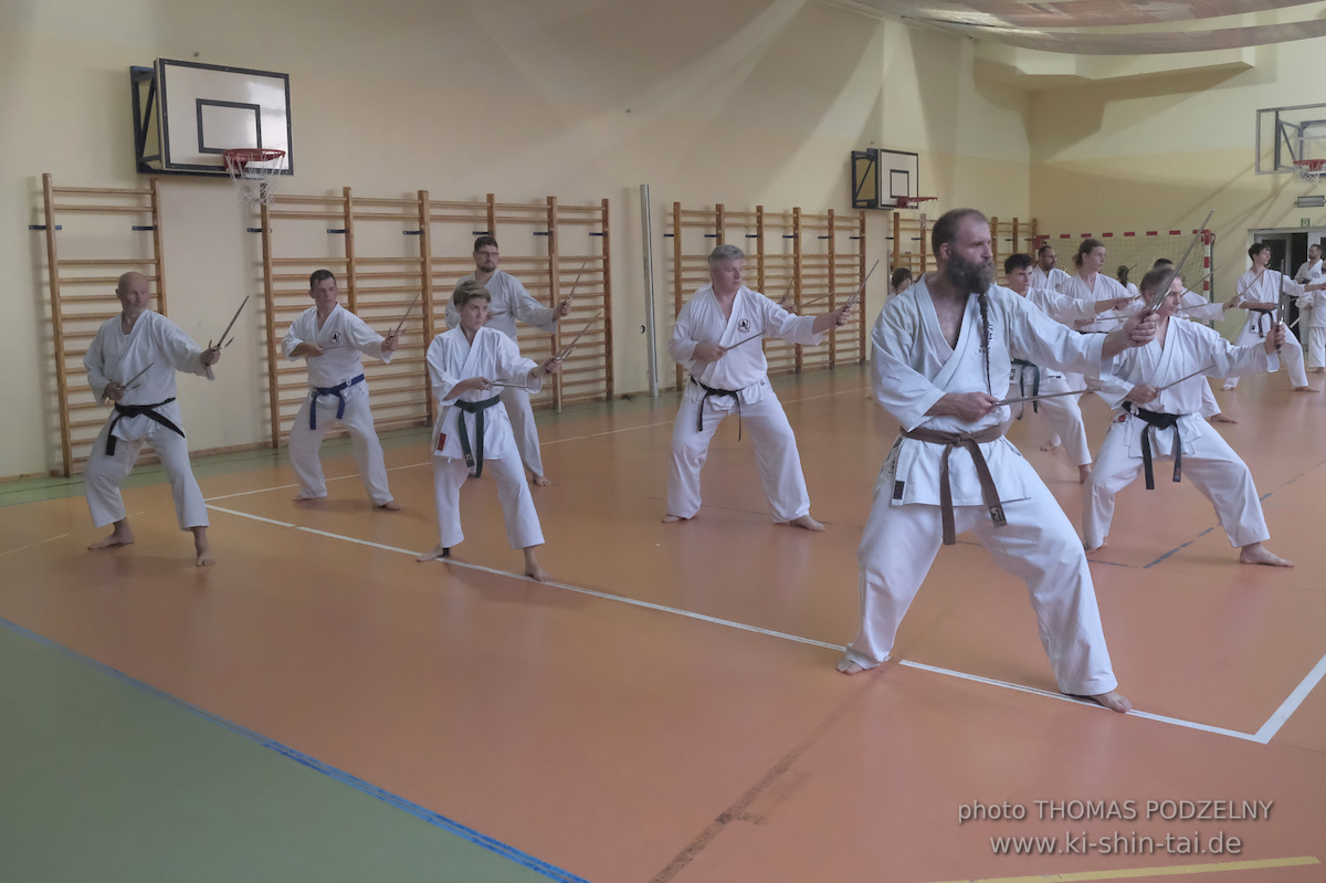 Ryûkyû Kobudô Lehrgang mit Thomas Podzelny 6.Dan in Krakau/Polen 12.-14.9.2025 