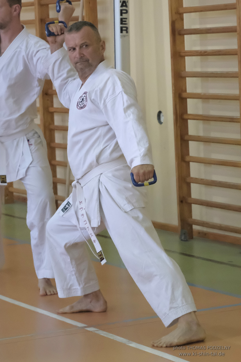 Ryûkyû Kobudô Lehrgang mit Thomas Podzelny 6.Dan in Krakau/Polen 12.-14.9.2025 