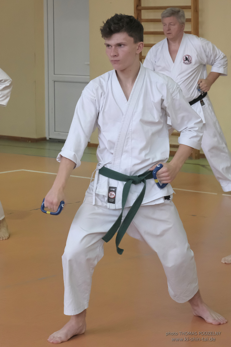 Ryûkyû Kobudô Lehrgang mit Thomas Podzelny 6.Dan in Krakau/Polen 12.-14.9.2025 