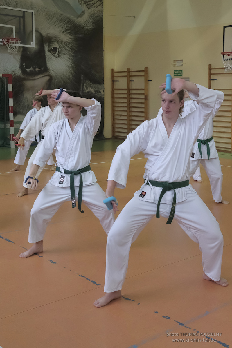 Ryûkyû Kobudô Lehrgang mit Thomas Podzelny 6.Dan in Krakau/Polen 12.-14.9.2025 