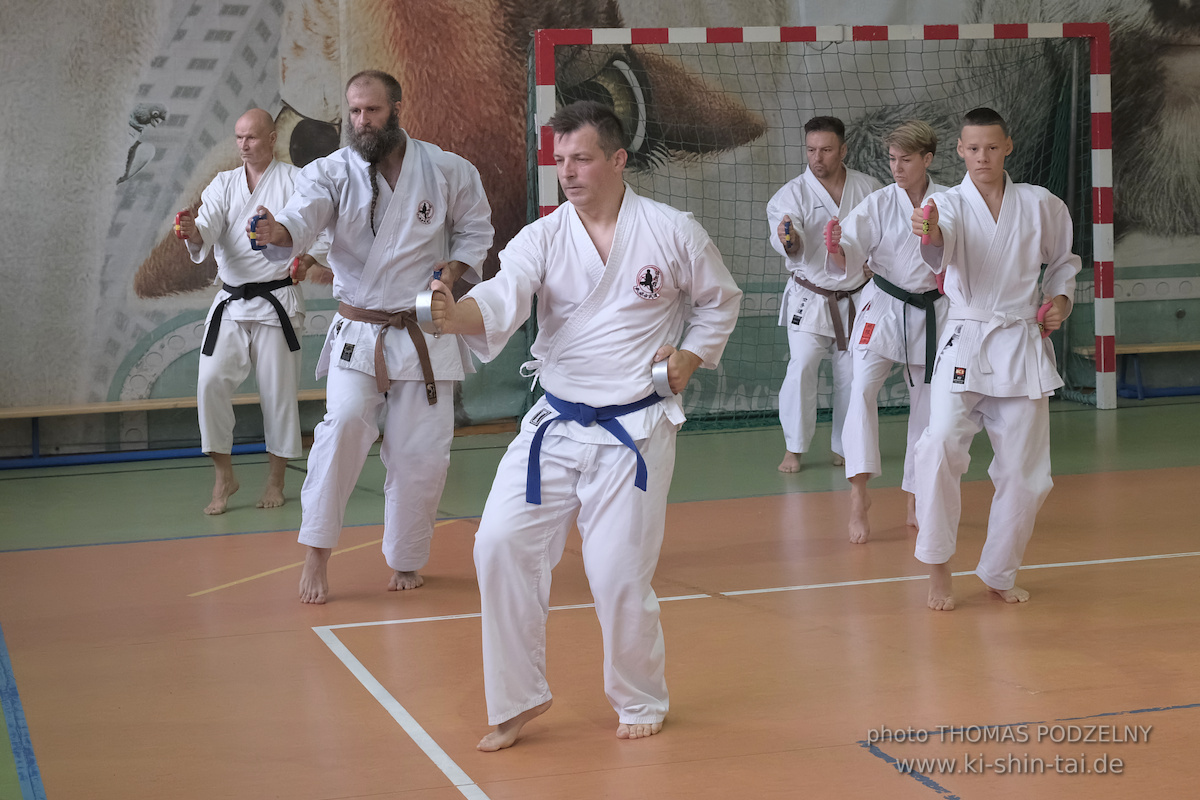 Ryûkyû Kobudô Lehrgang mit Thomas Podzelny 6.Dan in Krakau/Polen 12.-14.9.2025 