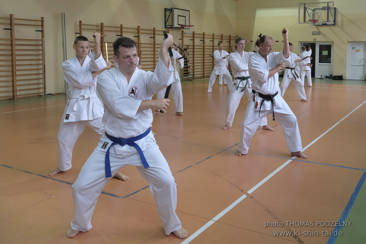 Ryûkyû Kobudô Lehrgang mit Thomas Podzelny 6.Dan in Krakau/Polen 12.-14.9.2025 