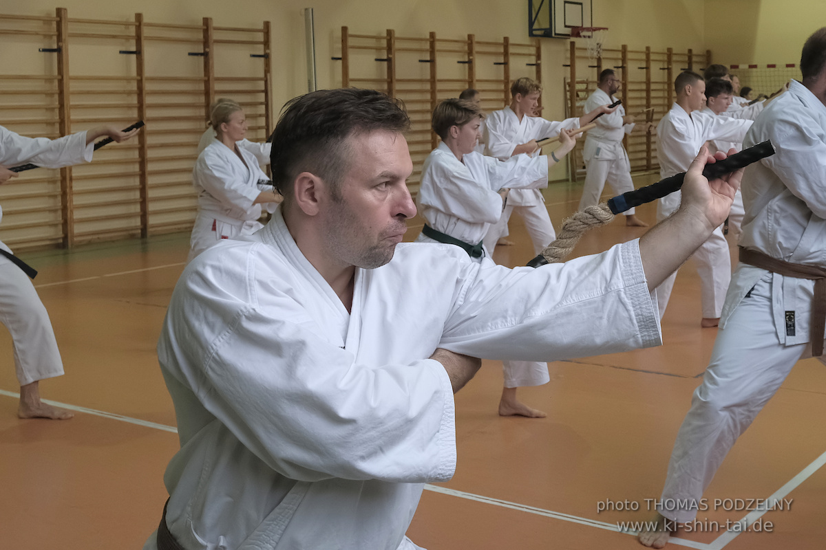 Ryûkyû Kobudô Lehrgang mit Thomas Podzelny 6.Dan in Krakau/Polen 12.-14.9.2025 