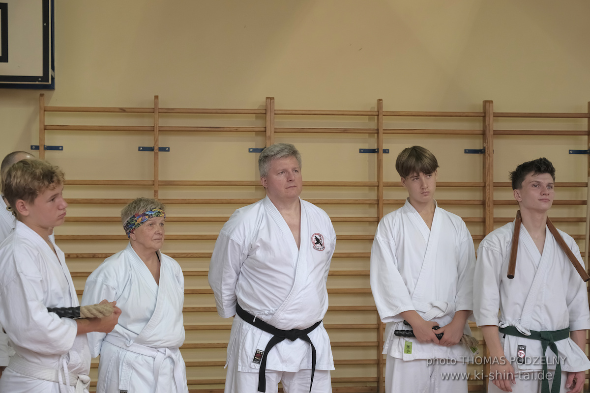Ryûkyû Kobudô Lehrgang mit Thomas Podzelny 6.Dan in Krakau/Polen 12.-14.9.2025 