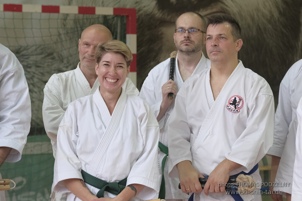 Ryûkyû Kobudô Lehrgang mit Thomas Podzelny 6.Dan in Krakau/Polen 12.-14.9.2025 