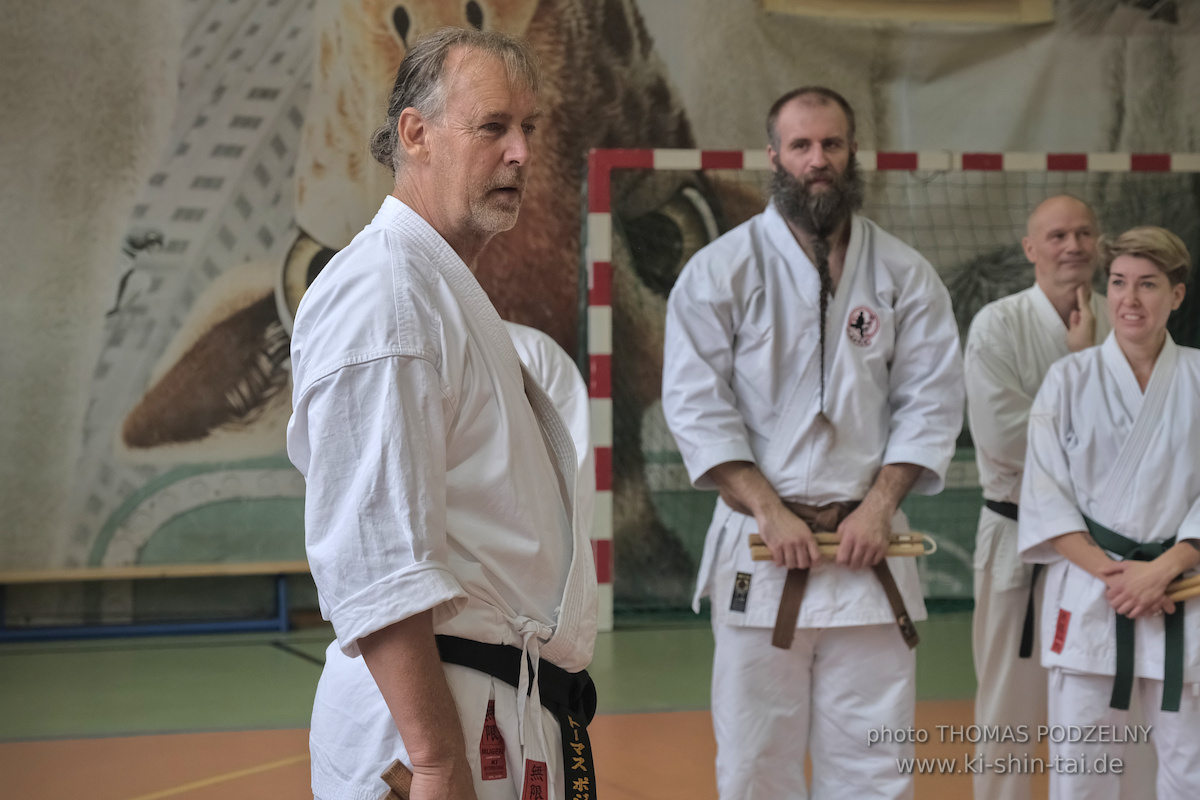 Ryûkyû Kobudô Lehrgang mit Thomas Podzelny 6.Dan in Krakau/Polen 12.-14.9.2025 